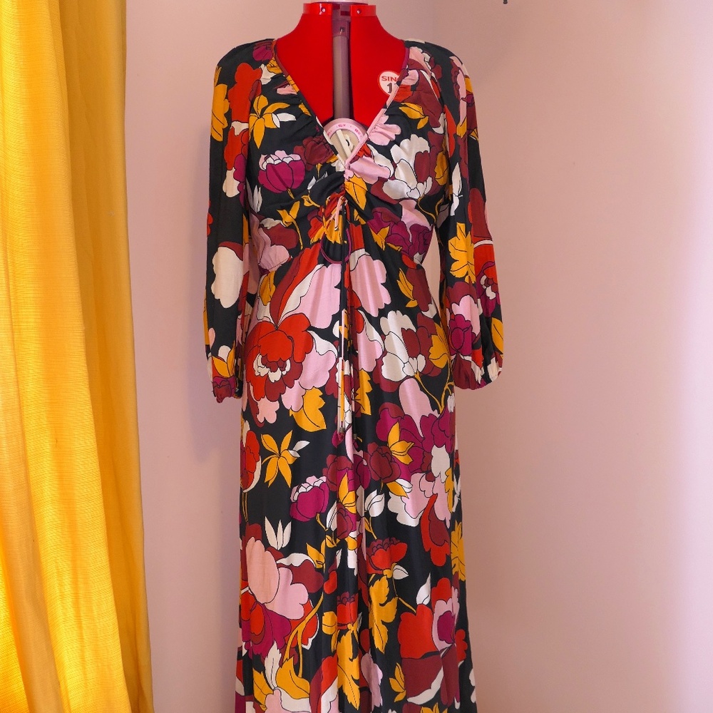 Maeve Floral Maxi Dress